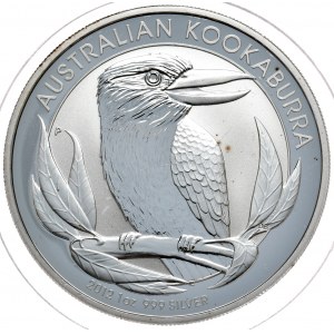 Australia, 1 dolar, Kookaburra, 2012, 1 oz, uncja Ag 999