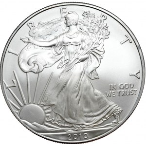 USA, Liberty Silver Eagle 2010 dollar, 1 oz, 999 AG ounce