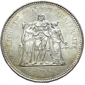 Francja, 50 franków 1974, Herkules