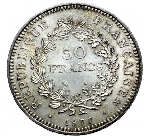 France, 50 francs 1977, Hercules