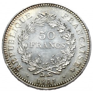 Francja, 50 franków 1977, Herkules