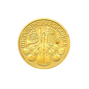Austria, 2002r. 1/10 uncji Au, Filharmonik