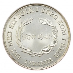Dania, 2 Korony, 1945r.