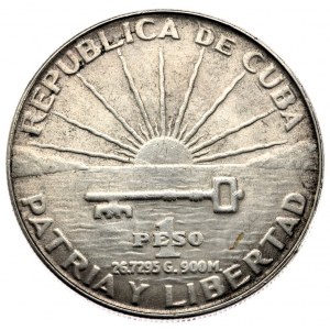 Kuba, 1 Peso, 1953r.