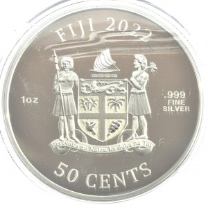 Fiji, 50 Cents, 2022.