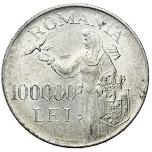 Rumunia, 100.000 Lei, 1946r.
