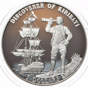 Kiribati, 5 Dolarów, 1996r.