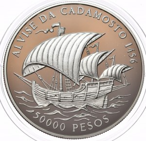 Guinea-Bissau, 50,000 Pesos, 1996.