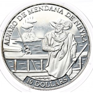 Wyspy Salomona, 10 Dolarów, 1991r.