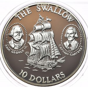 Wyspy Salomona, 10 Dolarów, 1994r.