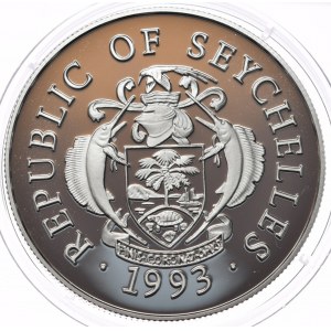 Seychelles, 25 Rupees, 1993.