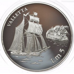 Malta, 5 Lirów, 1994r.