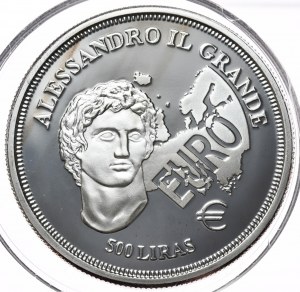 Malta, 500 Lira, 1999.