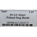 2 złote 1997 jelonek rogacz
