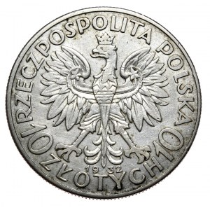 II RP, 10 złotych 1932 kobieta, Londyn