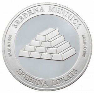 Deposito d'argento, 1 oz Ag 999, Zecca d'argento