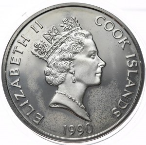 Cook Islands, $50, 1990.