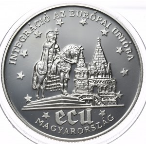 Maďarsko, 500 forintů, 1994. ECU