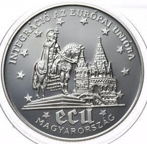 Hungary, 500 Forints, 1994. ECU