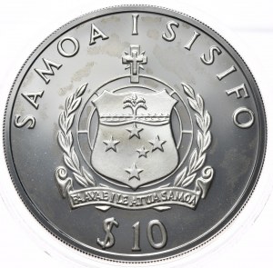 Samoa and Sisifo, 10 Tala, 1992.