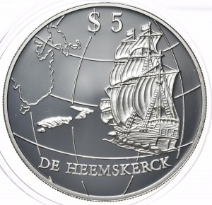 Neuseeland, 5 Dollar, 1996.