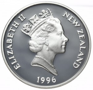New Zealand, $5, 1996.