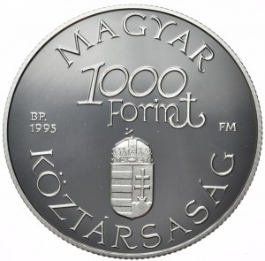 Hongrie, 1000 Forints, 1995. Hableany
