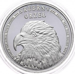 Silver Eagle, 2012, 1oz., Ag 999, Plock Mint