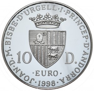 Andorra, 10 Abendessen, 1998. Sitzendes Europa