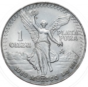 Mexico, Libertad, 1989, 1oz.