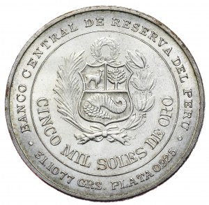 Peru, 5000 Soli, 1979, 1oz.