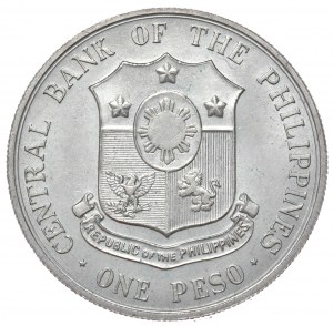 Filipíny, 1 peso, 1963.