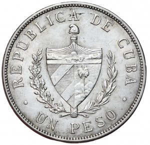 Kuba, 1 Peso, 1933.