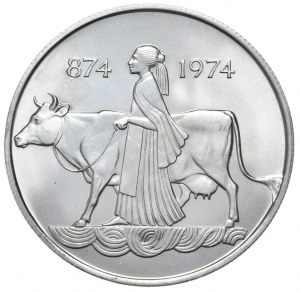 Iceland, 500 Crowns, 1974.