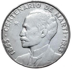 Cuba, 1 Peso, 1953.
