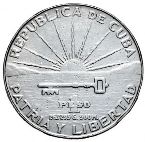 Cuba, 1 Peso, 1953.