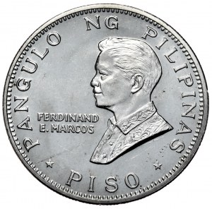Philippines, 1 Piso, 1970, Paul VI