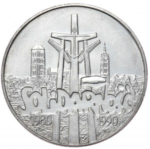 Solidarität, 100.000 PLN, 1990.