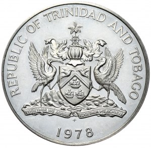 Trinidad e Tobago, 10 dollari, 1978.