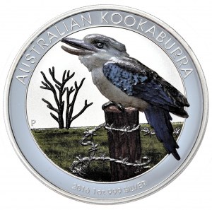Australia, 1 Dollar, 2016. Kookaburra color