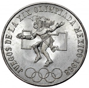 Mexiko, 25 pesos, 1968.