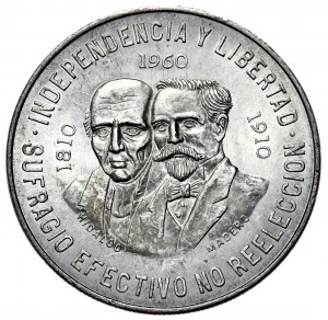 Messico, 10 Pesos, 1960.