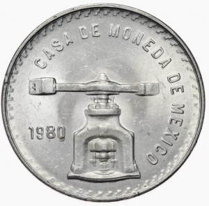 Mexique, Balances, 1980. 1 oz.