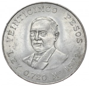 Mexiko, 25 pesos, 1972.