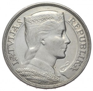 Latvia, 5 Lati, 1931.