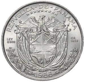 Panama, 1 Balboa, 1966r.