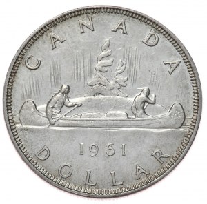 Canada, 1 $, 1961.