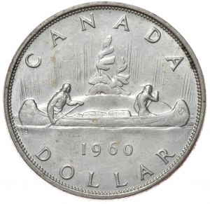 Canada, $1, 1960.