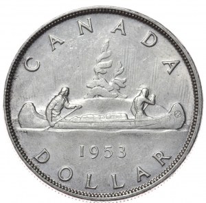 Canada, 1 dollar, 1953.