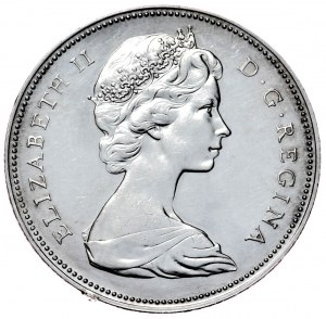Canada, 1 $, 1966.